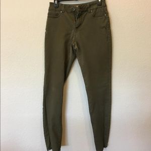 Olive Skinny Jeans
